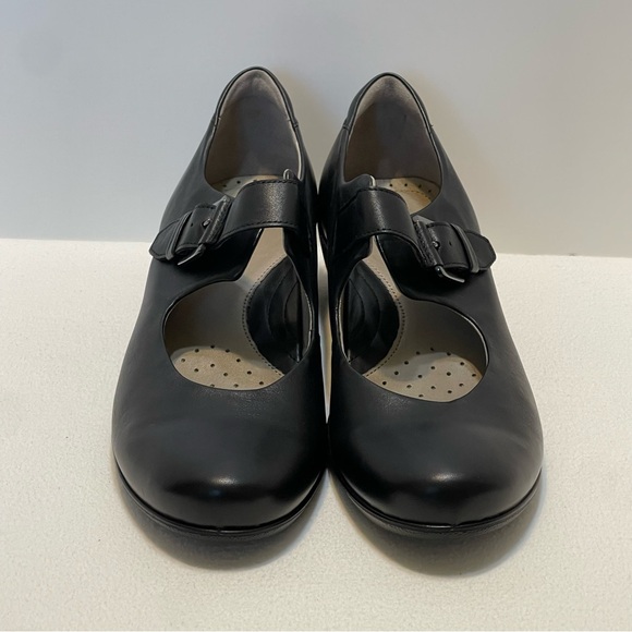 ECCO MARY JANE PUMPS BLACK SIZE 41 (10) - Picture 7 of 11